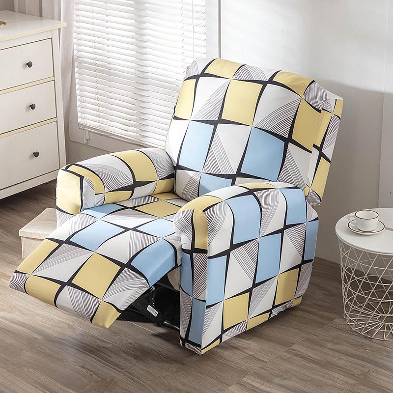 Elastic Jacquard Armchair Chair Cover 1/2/3 Seater Recliner Sofa Cover for Living Room Cheap Lazy Boy Relax Slipcover Protector