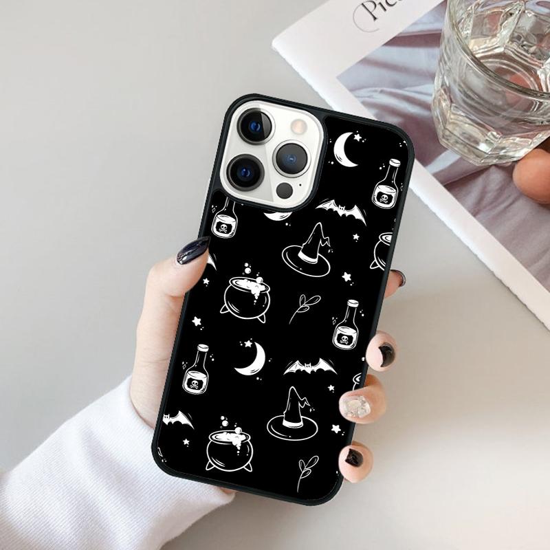 Witch Aesthetic Art Phone Case For iPhone 17 Air 16 15 14 Max Plus 11 12 13 Pro Max Phone Cover coque