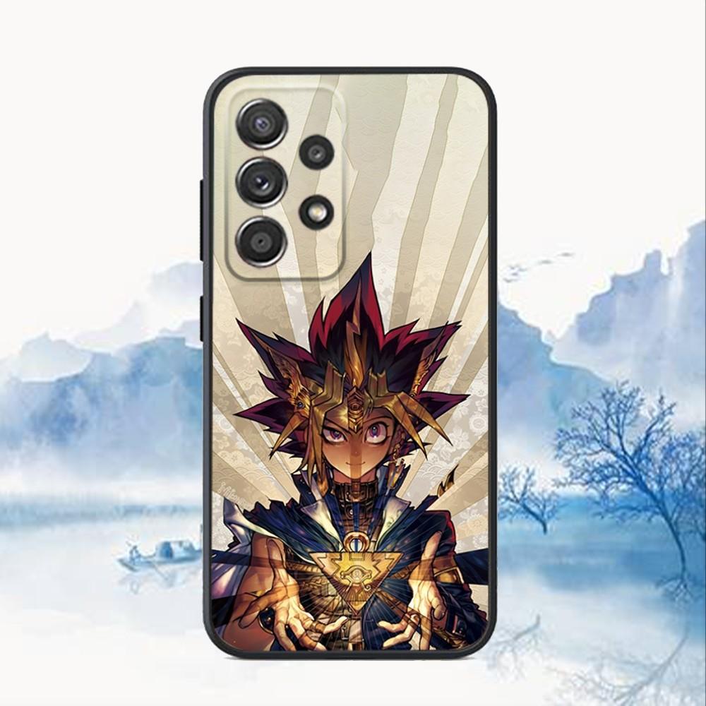 Y-Yu Gi Oh Yugioh Anime Phone Case For Samsung S25,S24,S21,S22,S23,S30,Ultra,S20,Plus,Fe,Lite,Note,10,9,5G Black Cover