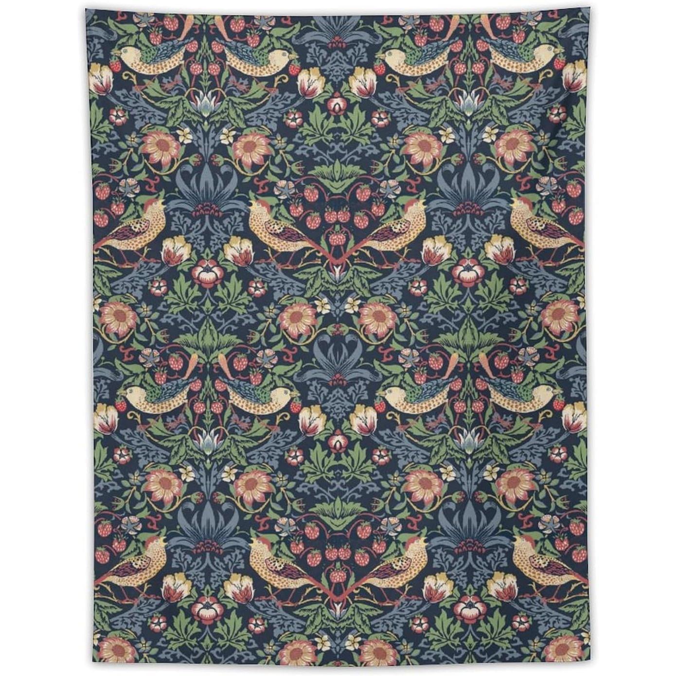 William Morris s Flower Wall Tapestry 75x100