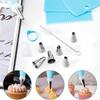 34 Pieces Cake Decorating Set Piping Bag And Piping Nozzle Set For Piping Paper Cupcakes Cookies Dessert Candy Pastry Pie