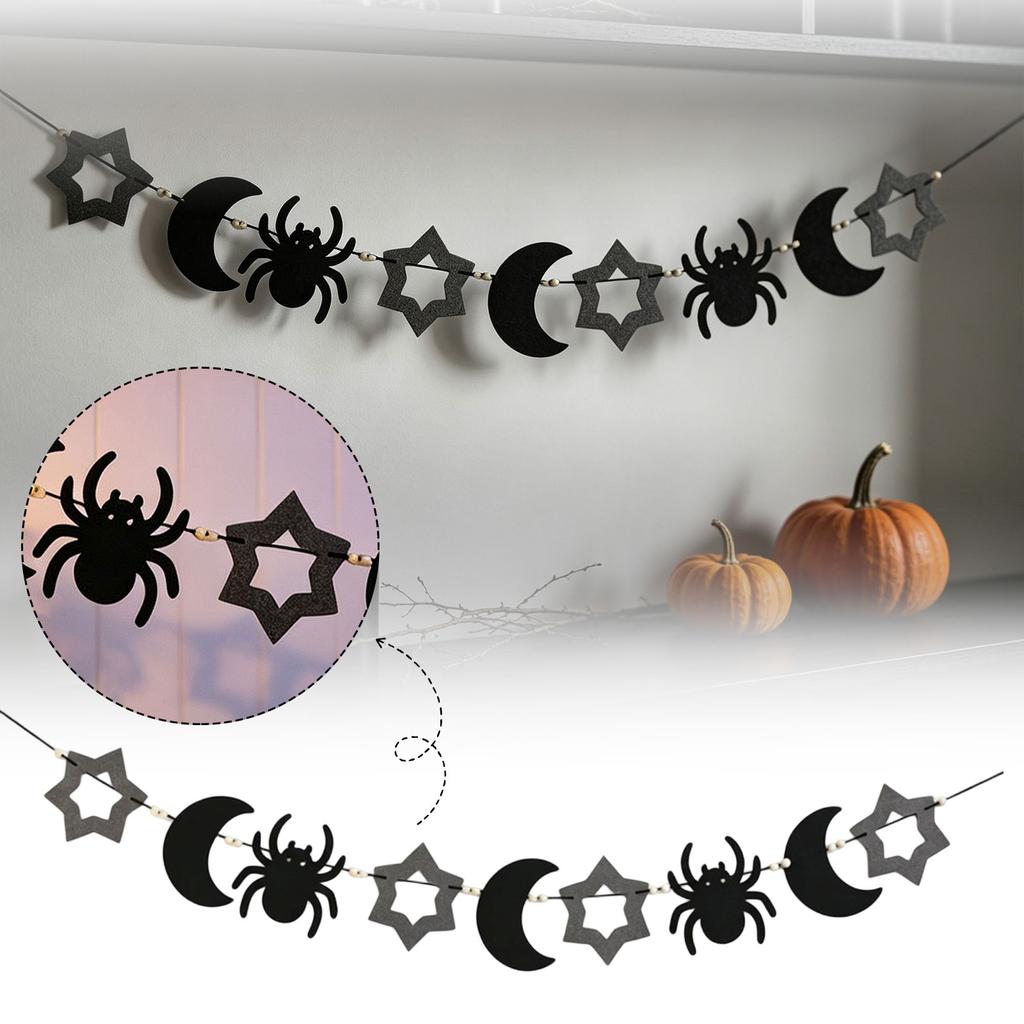 Halloween Hanging with Moon and for Party Wall Decoration
