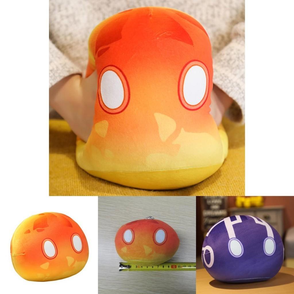 Genshin Impact Slime Theme Adorable Plush Dolls Perfect Kids Gift Cartoon Pillow