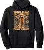 Meme Italian Brainrot Funny Tung Tung Tung Sahur Unisex Hooded Sweatshirt