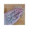 100pcs Tibetan Silver Plated Hollow Star Charms Jewelry Making Handmade Alloy Pendants Fit for Bracelet Necklace 18mm