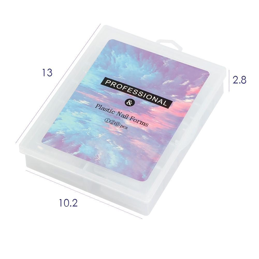 PHOENIXY 120PC Prodlužovací gel na nehty na falešné nehty Tipy pro rychlé budování forem na nehty Nástroj na prodloužení nehtů UV gelem na falešné nehty