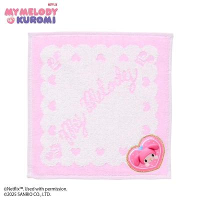 Sanrio Netflix MY MELODY & KUROMI My Melody Towel Handkerchief Mini Japan NEW