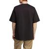 adidas T Shirts Men's Jet Black Crew Neck Moderate Straight Fit IC4104
