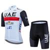 Cross-border hot sale UAE road bike cycling suit men's moisture-wicking bicycle cycling top shock-absorbing cycling pants summer