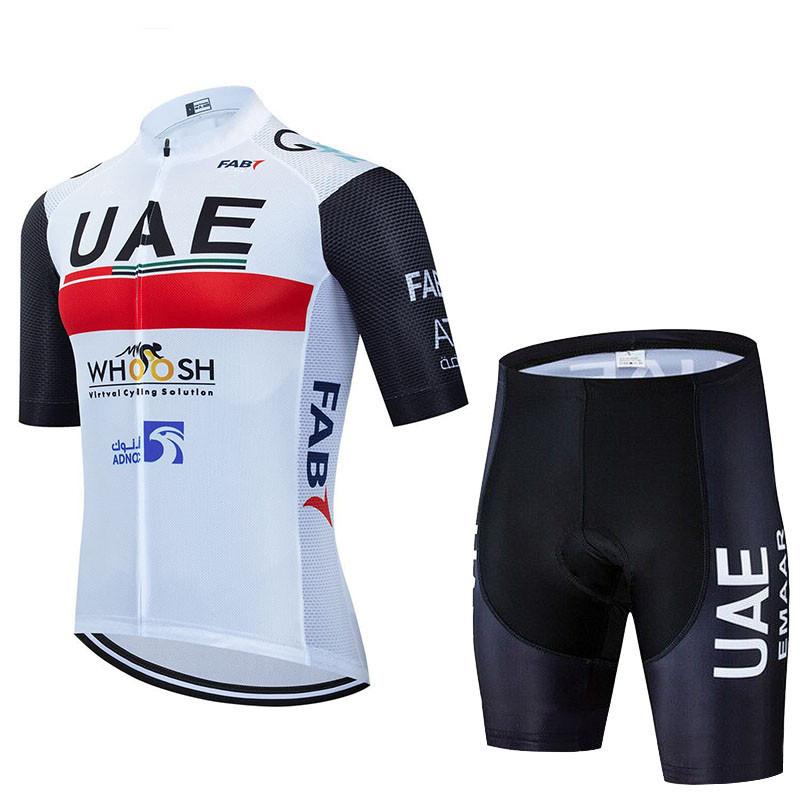 Cross-border hot sale UAE road bike cycling suit men's moisture-wicking bicycle cycling top shock-absorbing cycling pants summer