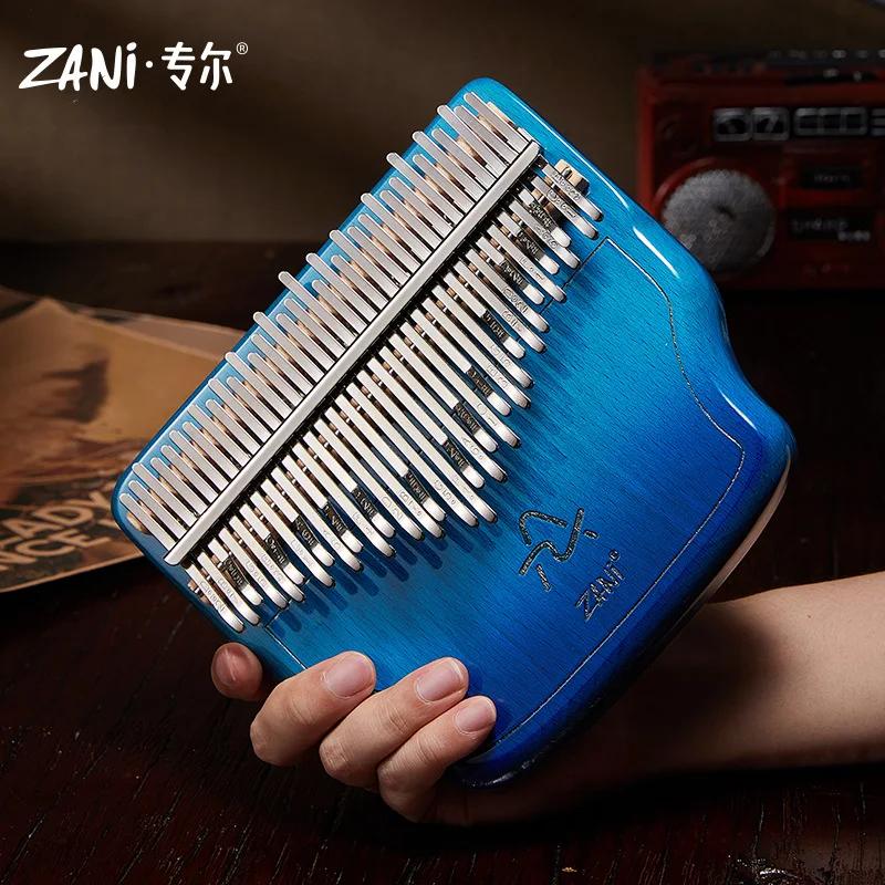 Wooden Thumb Piano 34-tone Yoga Meditation Kalimba Sound Therapy Beginner Exercise Creative Holiday Gift Healing Musical Keyboard Instruments