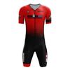 High-Elastic Triathlon Cycling Bodysuit Men Women Quick-Dry Compression Jersey Road Mountain Bike Racing