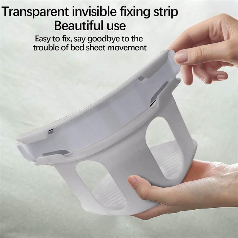 4pcs Lock Bed Sheet Holder Non-Slip Mattress Fastener Grippers Firm Tight Straps