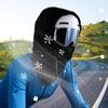 Waterproof Hood Fleece Breathable Warm Headwear With Adjustable Drawstring Hood Face Cover For Cycling Dust Outdoor Work Hiking