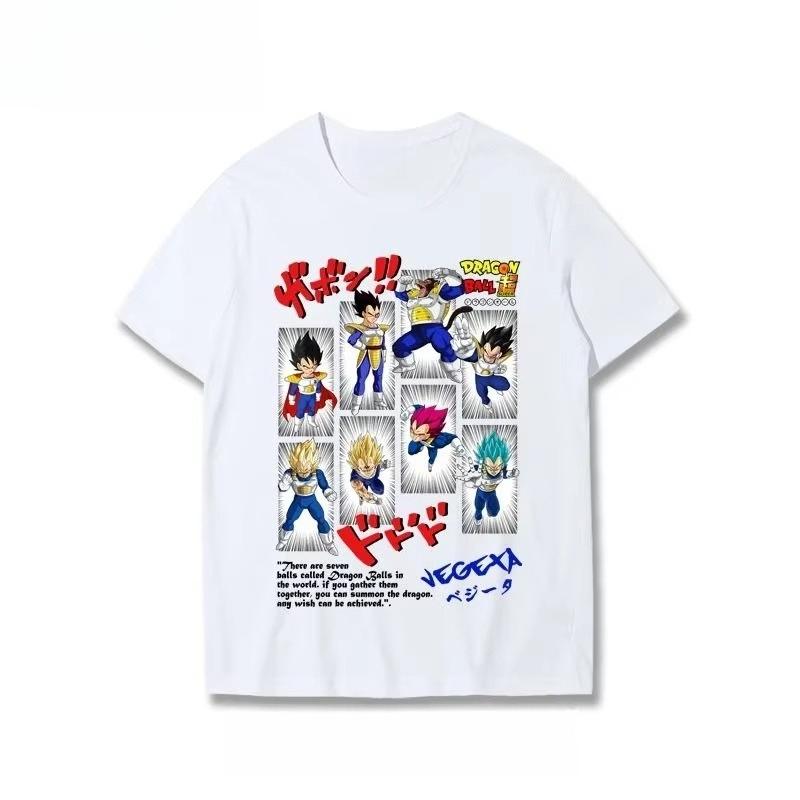 2026 new Dragon Ball Tshirt Sun Wukong Beegita Moron Buou Frieza Fashionable and versatile top for all occasions