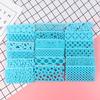 18 Models / Embossing Mold Cake Fondant Chocolate Heart-Shaped Diamond Grain