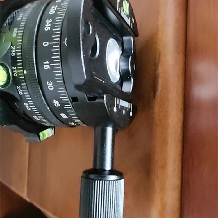 360 Degree Rotating Panoramic Clamp For Camera Tripod Quick Release Clamp Holder Tripod Mount Plate Adapter