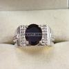 Black Onyx Oval Cut Gemstone With 925 Sterling Silver Ring For Men's #A837 JL375666948219