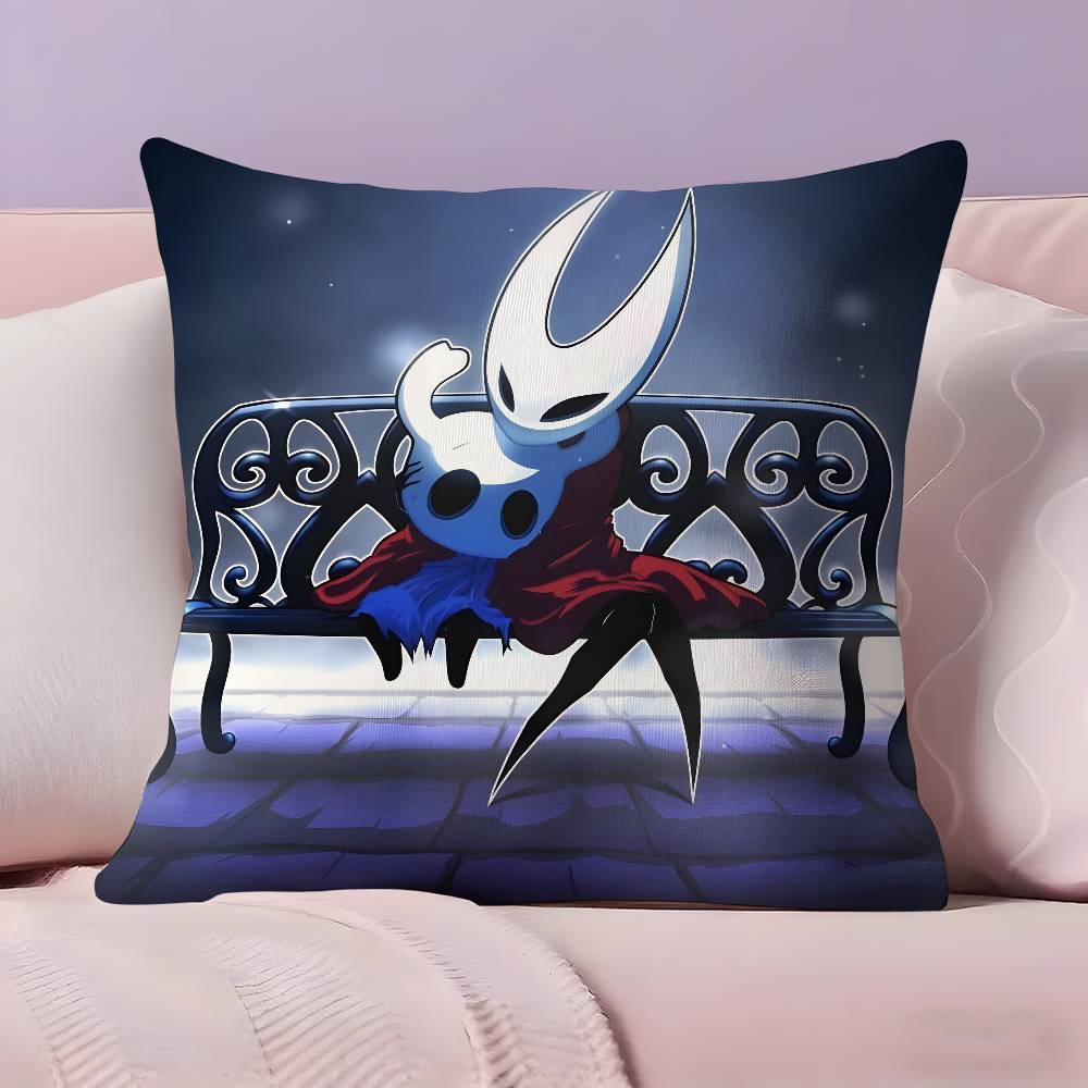 Spiele H-Hollow KnightS Kissenbezug Kissenbezug Ultraweicher Hautfreundlicher Stoff Wolkenähnlicher Komfort & Verdeckter Reißverschluss