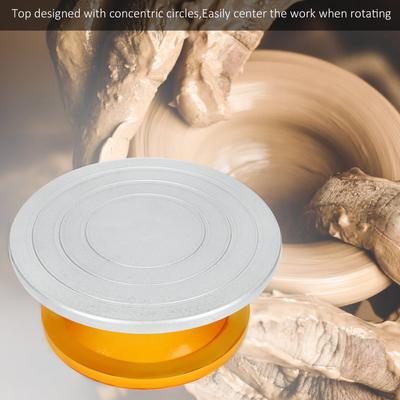 Model Making Machine Sculpture Tool Manual Carving Wheel Art Supply Pottery Wheel Turntable