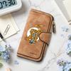 Stylish Tiger Print Long Wallet Portable Card Holder Fashion Daily Casual Purse