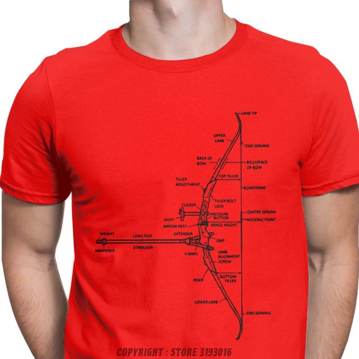 Men Ask Me About My Bow Recurve Tshirts Japanese Archer Kyudo Vintage T Shirt Mens Autumn Tops Tees S