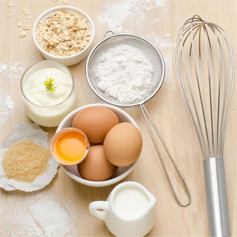 1Pcs Egg Beater Cooking Tool Hand Whisk Mixer For Eggs Kitchen Accessories