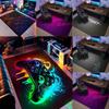 Colorful Game Controller Carpet Men's Cave Game Room Geometric Print Floor Mat Living Room Sofa Decor Rug Bedside Non Slip Rugs