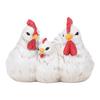 Chicken Statue Sculpture Resin Rural   Rooster Chicken Figurine Decoration for Yard Garden