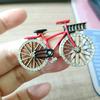 Creatieve Fiets Broche voor Dames Heren Mode Strass Bloemenmand Broches Spelden Sieraden Accessoires Feest Cadeaus 2025