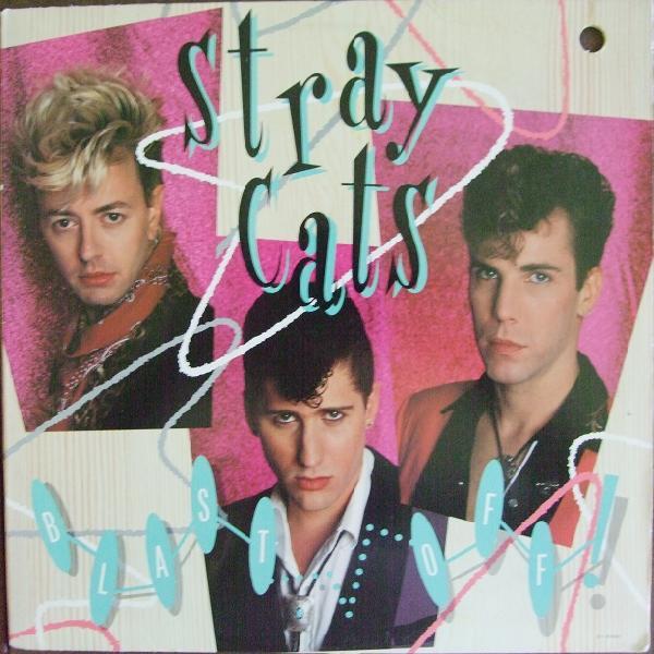 LP Record STRAY CATS - Blast Off 12639 EMI USA 1989 Japan Rock Used