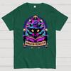 Feline Dungeon Keeper Meowster Cotton Summer Casual Cool Loose T-Shirt