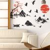 Big Size Landscape Painting Sticker Chinese Style Wallpaper  For Home Decoration