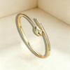 European Luxe Snake-Shaped Zircon Bracelet - Trendy, High-End Design Hand Jewelry
