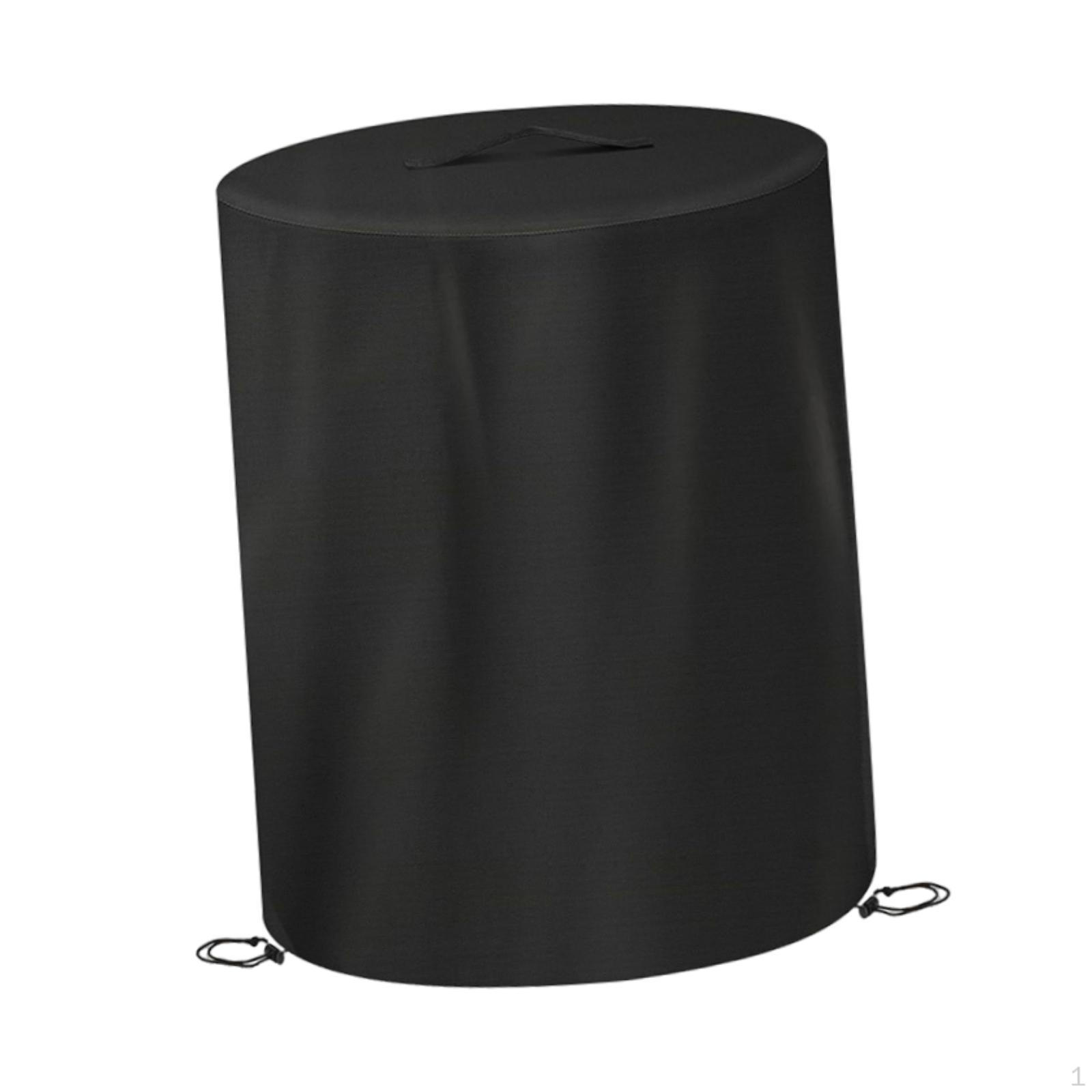 

Fire Cover Round Protection Guard Drawstring Closure Shade Patio Heater Outdoor Column