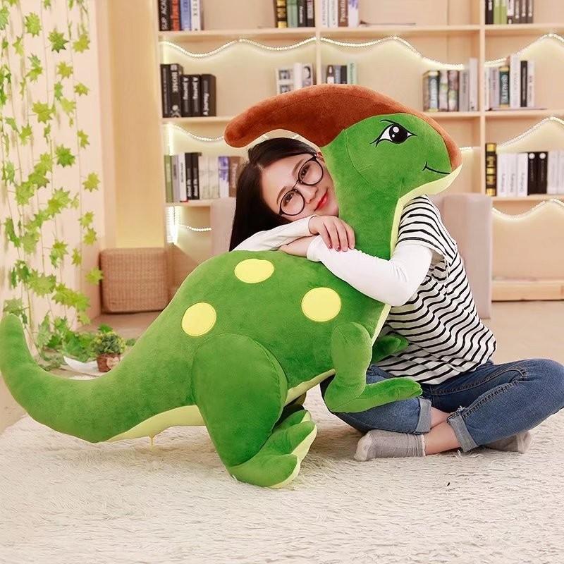 Doll Velociraptor Plush Toy Kid Design Cuddle Buddy Soft Pp Cotton Dinosaur Doll