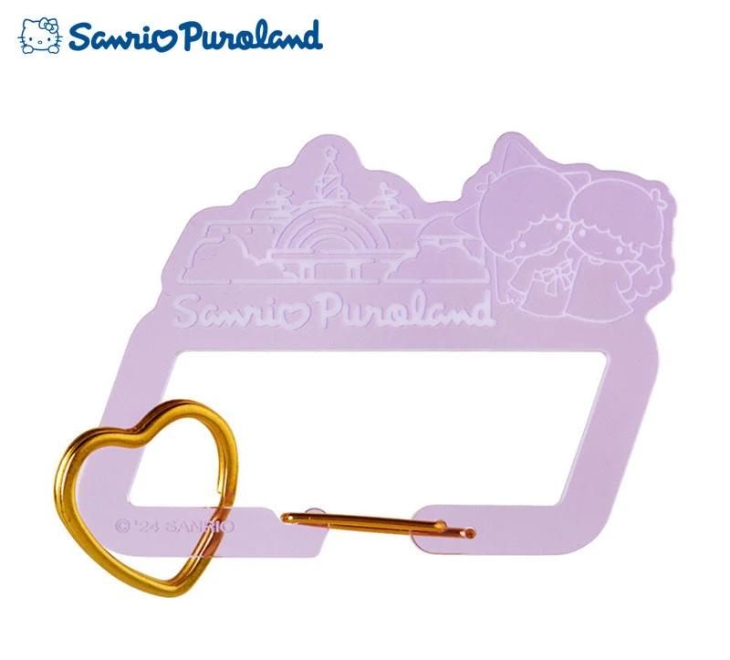 

Sanrio Little Twin Stars Акриновый карабин с кольцом в форме сердца Япония НОВЫЙ