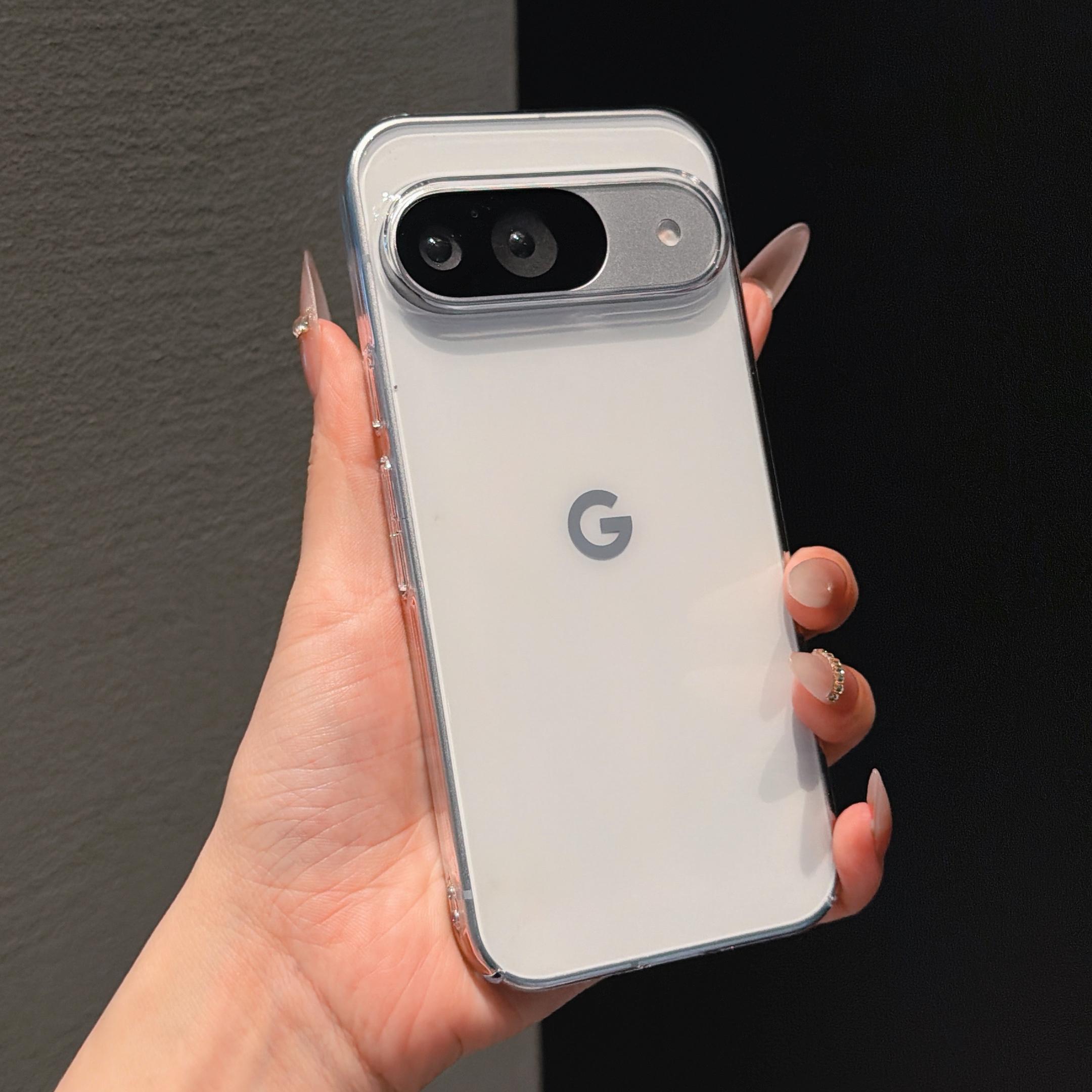 Ultra cienkie, krystalicznie przezroczyste etui z poliwęglanu (PC) z bumperem na telefon Google Pixel 10 9 10A 9A Pro XL, twarde, pancerne, HD, przezroczyste, oryginalne etui Google Pixel 10a czysty