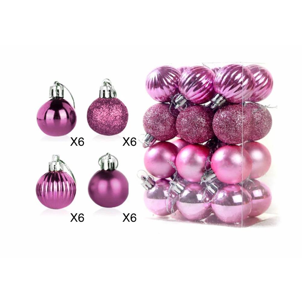 Christmas Decor Baubles Xmas Balls Party Wedding Hanging Ornaments Set