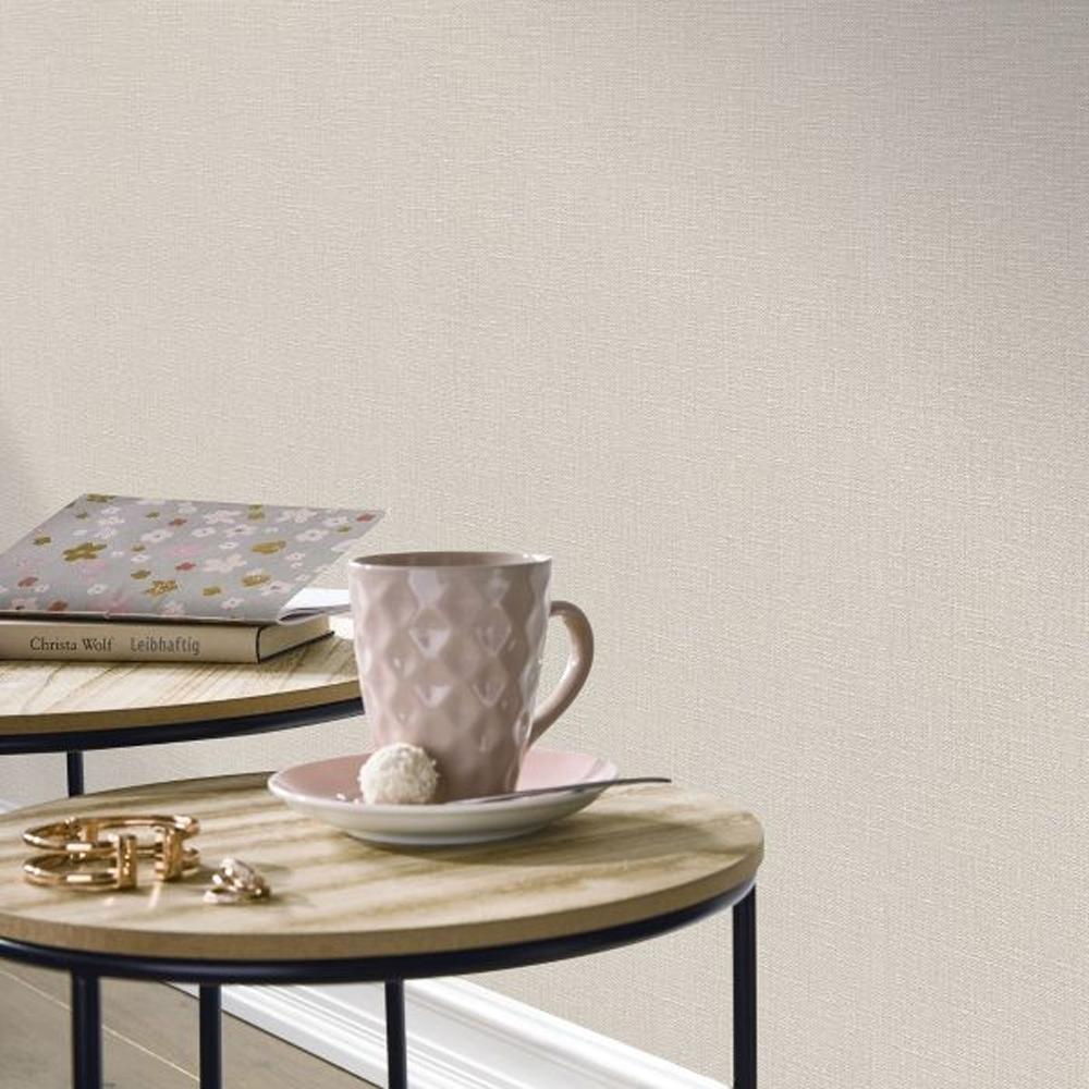 Erismann Dolce Linne Vinyl Tapet med Struktur