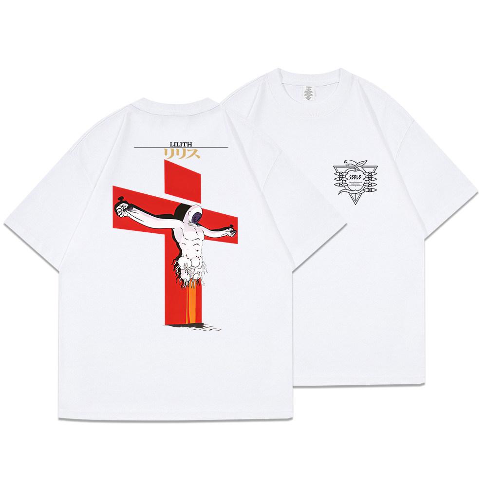 

Anime EVA Evangelion Lilith Apostle Printed Tshirt Unisexs and Womens Tshirt Unisexs Top Sports Tshirt Unisexs Tshirt Summer Tee 4XL