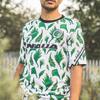 Nike Nigeria Lag Fotball Hurtigtørkende Casual Kortermet T-skjorte Herre topper Hvit CT4244-100