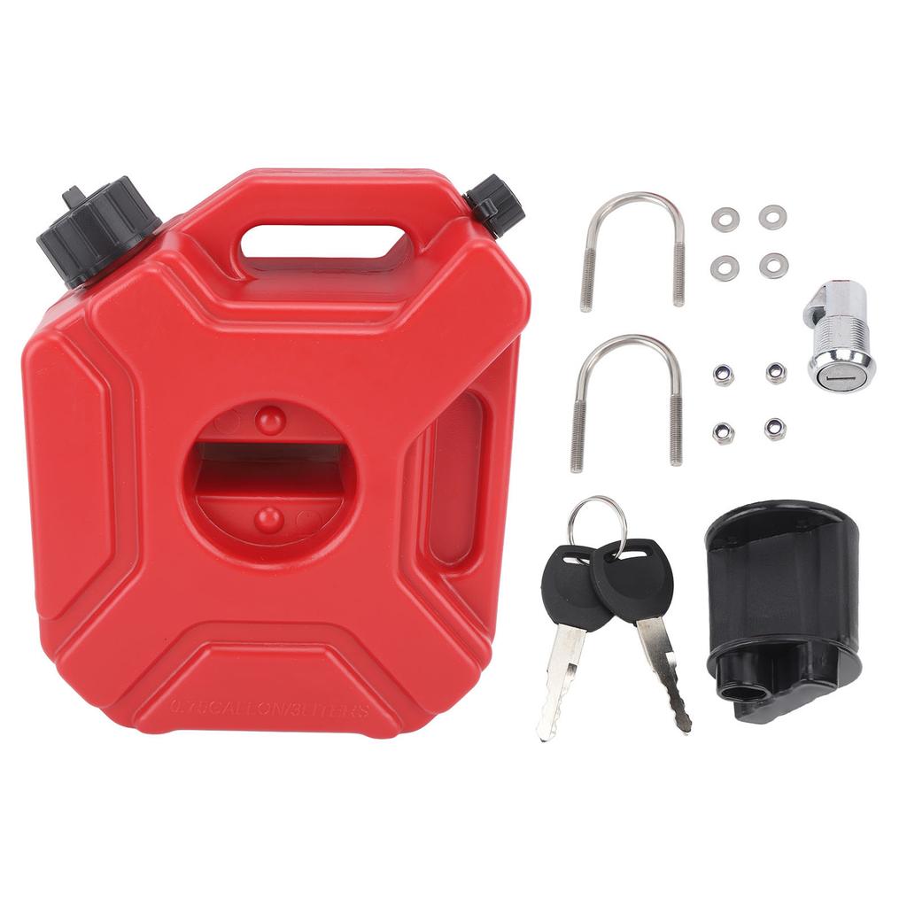 3L 0,75 galona zbiornik paliwa odporny na wstrząsy łatwy do przenoszenia uniwersalny do motocykli terenowych pojazdów SUV ATV