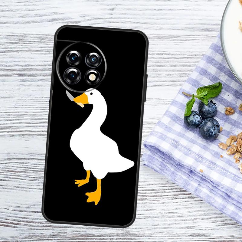 

Funny Cartoon Duck Case For OnePlus Nord 5 CE 3 4 Lite N20 N30 OnePlus 15 13 10 11 12 13T 13R 12R 10R 15R Cover OnePlus 8T