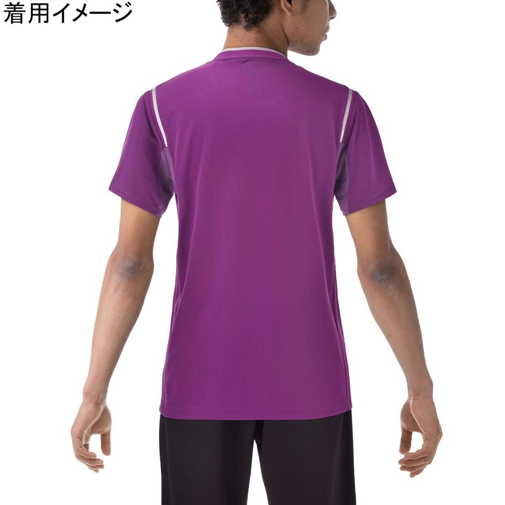 Short Sleeve Shirt Game Shirt Purple S [YONEX] (Fit Style) (039)