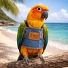 Adjustable Parrot Flying Clothes Escape-Proof Bird Training Gear Bird Walking Rope  Avian Training