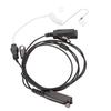 Acoustic Tube Headset Portable Clear Acoustic Tube Headphone 2 Way Radio Earpiece for Sepura STP8000 STP9000