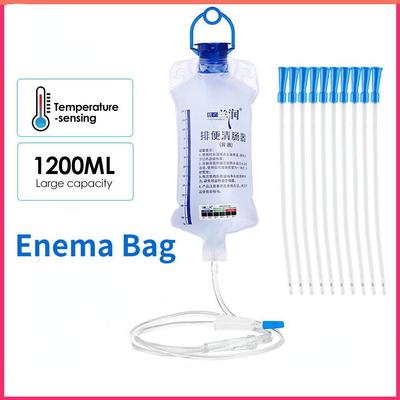 1200ml Temperature-sensing Water Bag Cleansing Kit Household Vaginal Cleansing