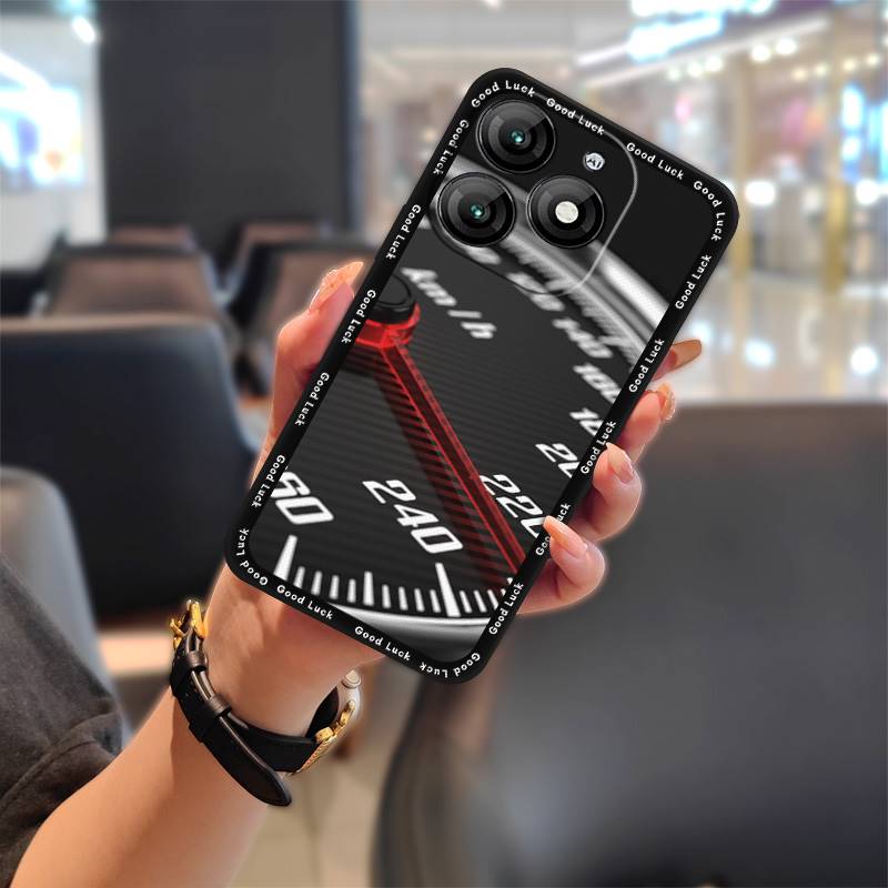 

Silicone Dirt-resistant Phone Case For Itel A70 Waterproof Protective Graffiti Fashion Design Shockproof Phone Protector Itel A70