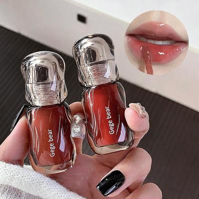 Gegebear Hydrating Glossy Lip Balm - Moisturizing Transparent Lip Gloss For Soft, Luscious Lips | High-Quality Lip Care